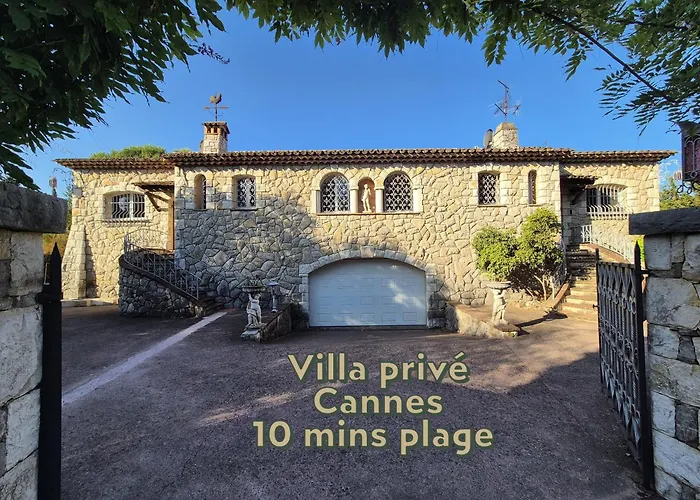 アパート Lou San Peyre, Cannes Et Mougins, 4 Km Des Plages *